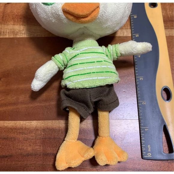 Disney Store Chicken Little Plush 10” Movie Character - Plush Small Green Shirt  - Picture 3 of 8